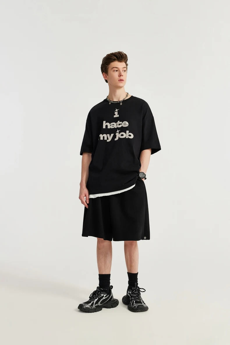 T-Shirt mit der Aufschrift „Ich hasse meinen Job“