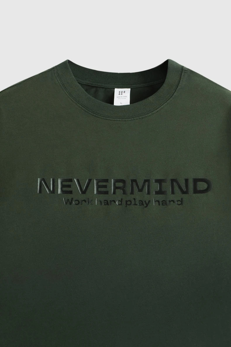 Übergroßes Nevermind T-Shirt