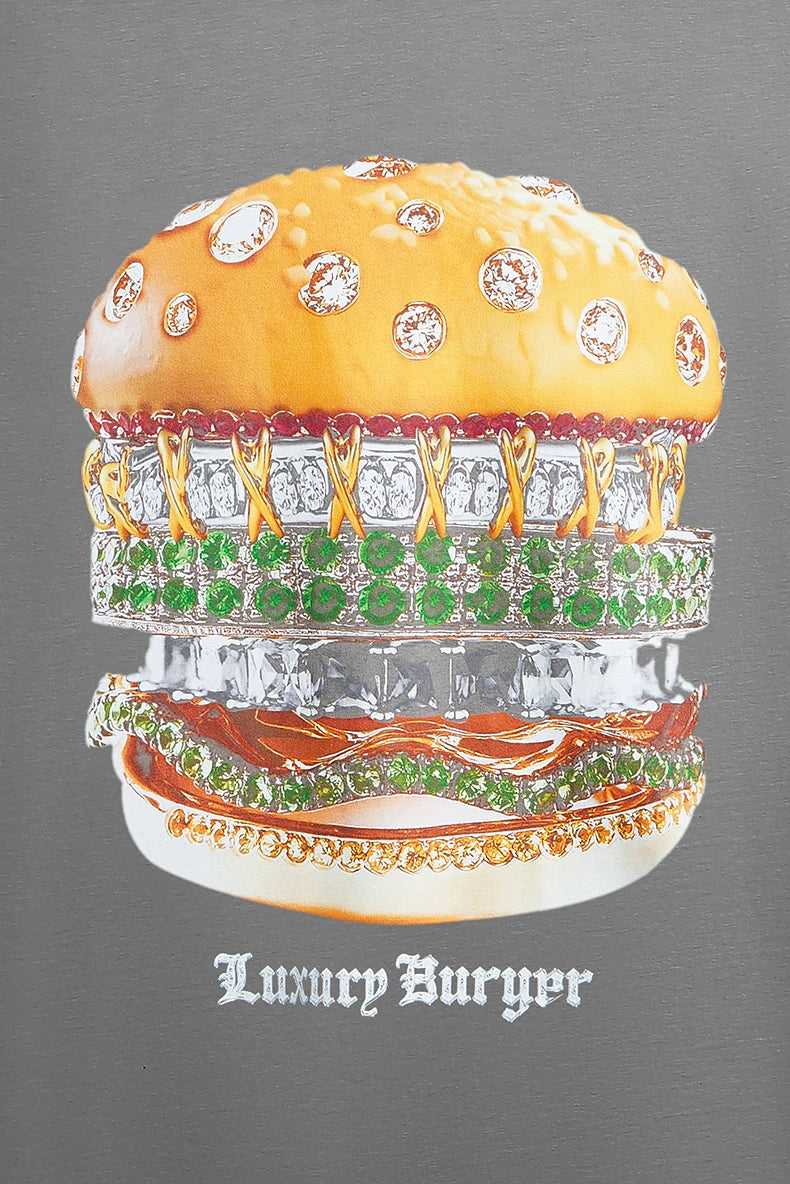 T-Shirt mit Hamburger Aufdruck