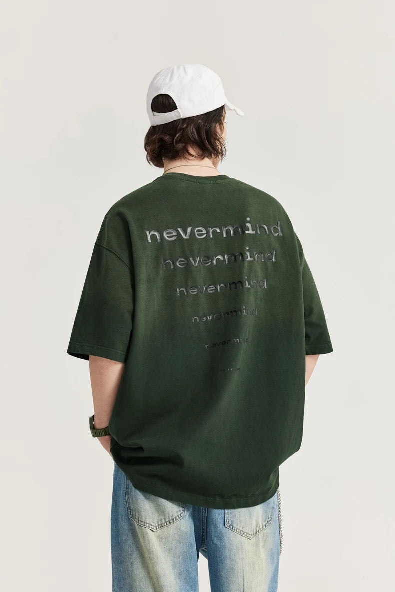 Übergroßes Nevermind T-Shirt