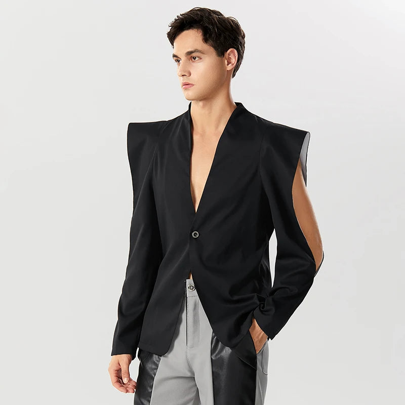 Sommerlicher schwarzer Blazer