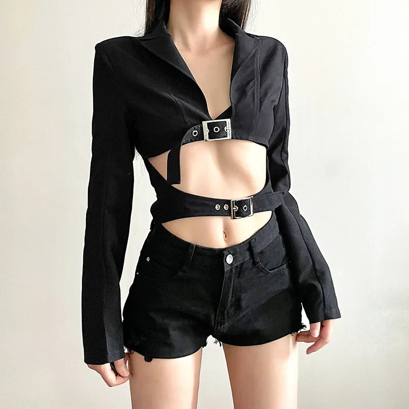 Chapel Slim Midriff nacktes Oberteil für Frauen