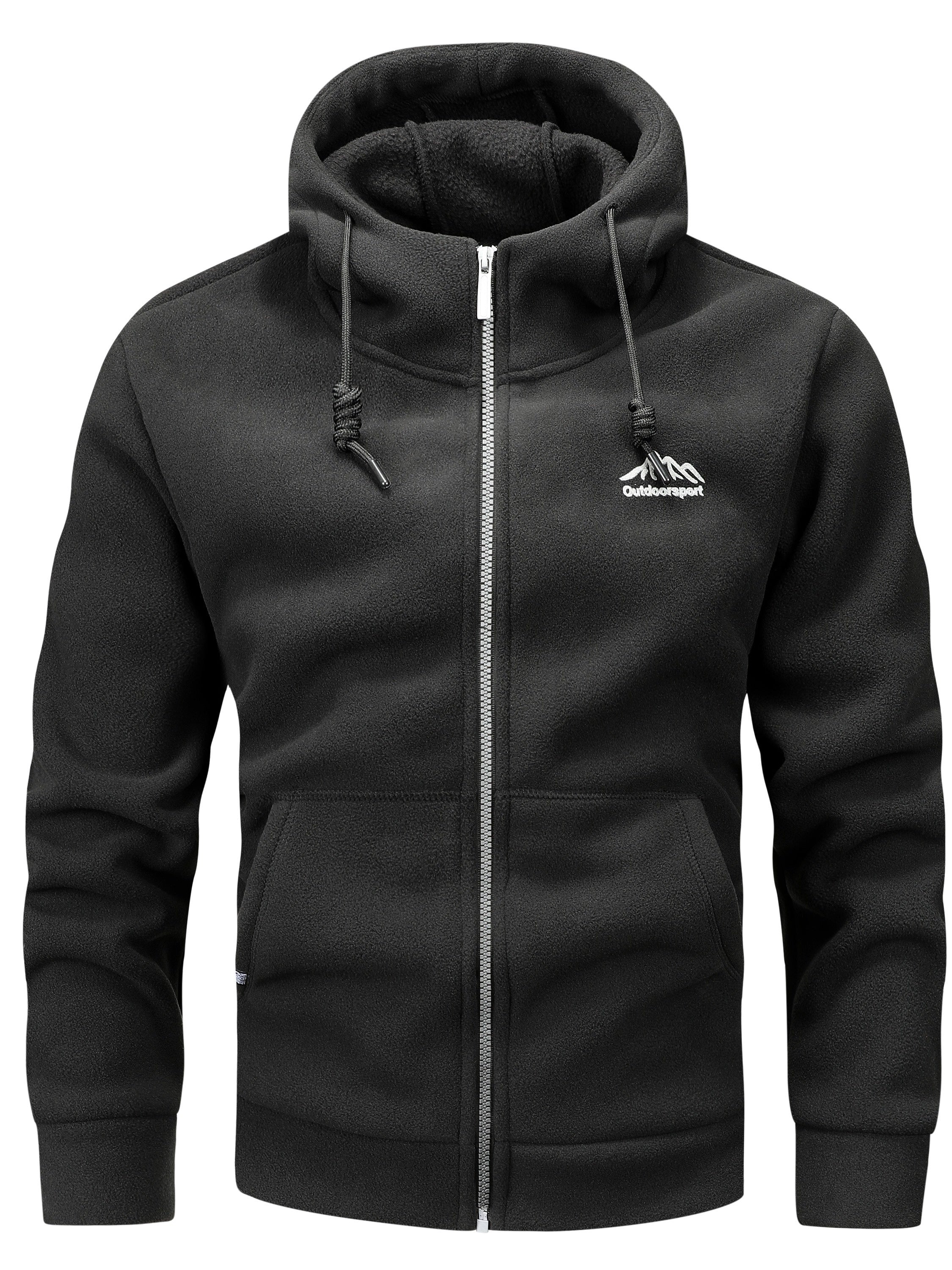 Warme Polarfleecejacke