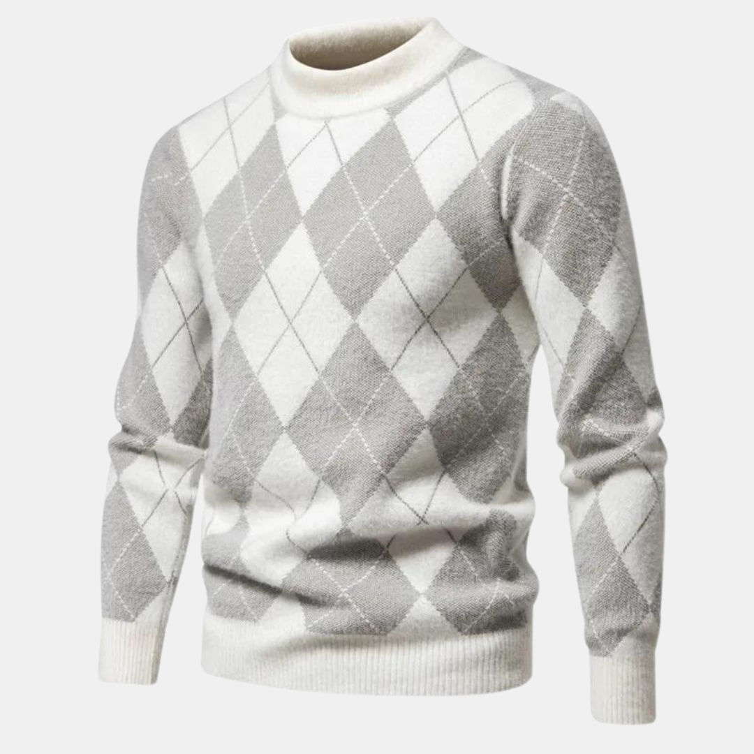 Bequemer Herren-Strickpullover