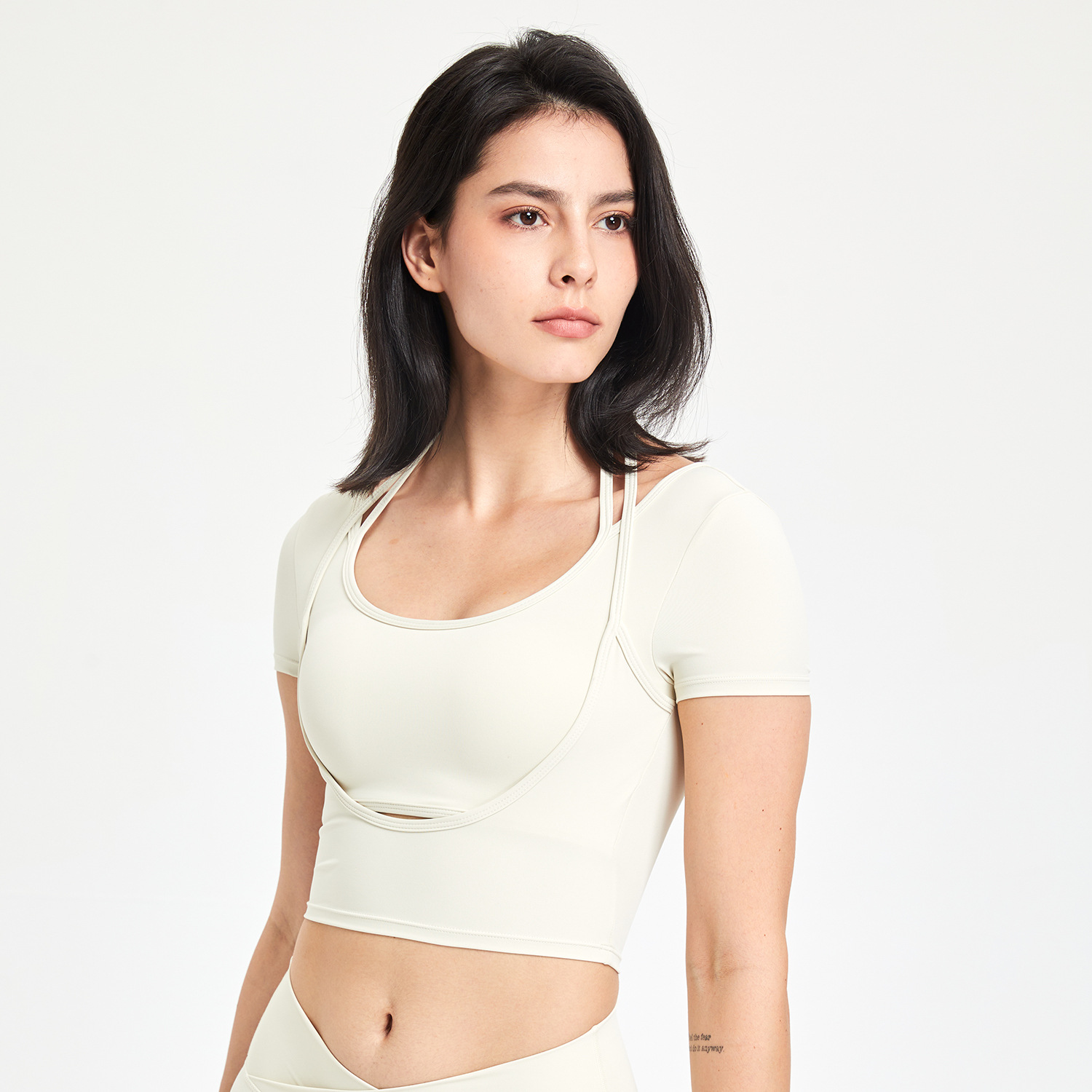 Sport Kurzarm Top für Frauen