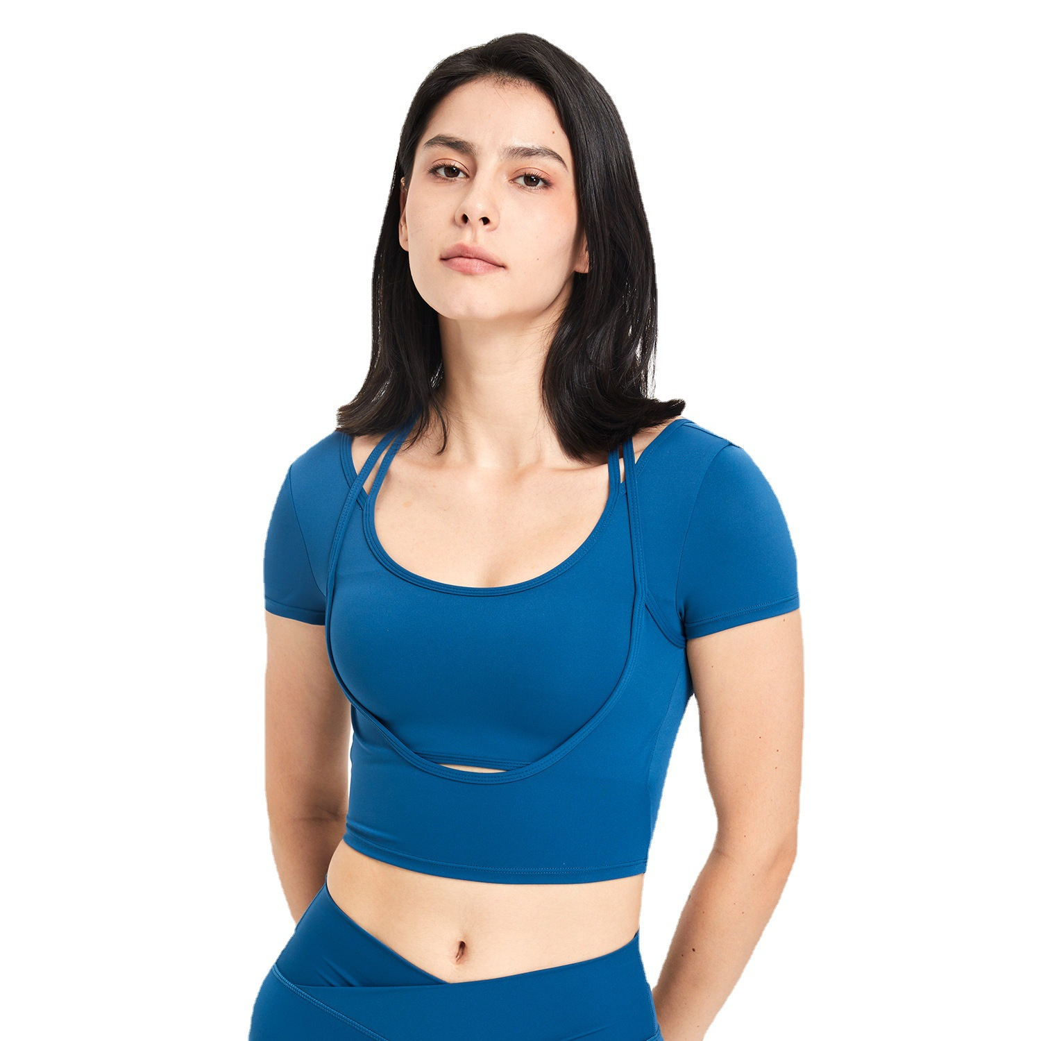 Sport Kurzarm Top für Frauen