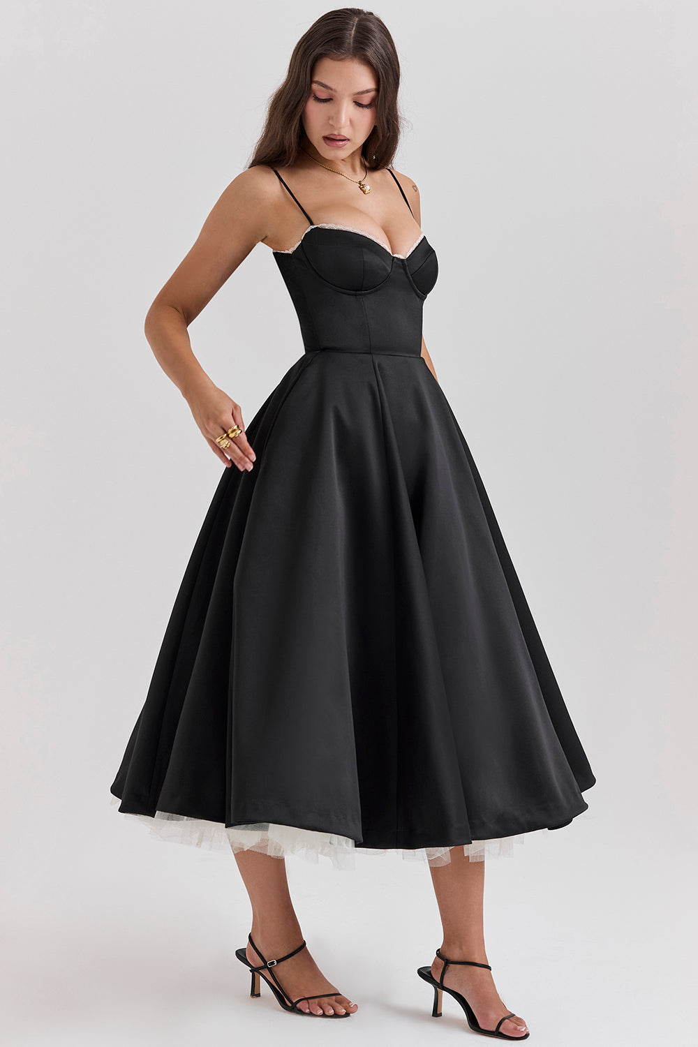 Tule Midi Kleid