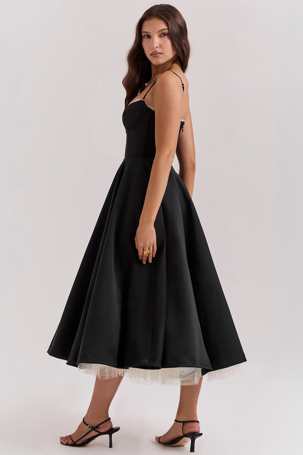 Tule Midi Kleid