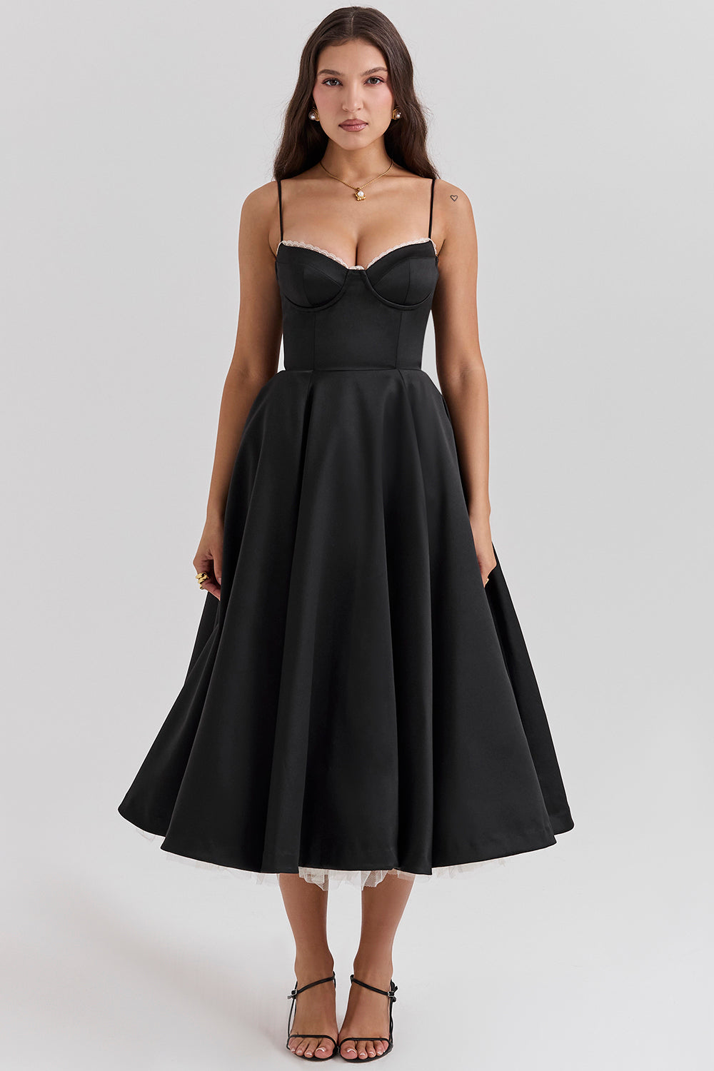 Tule Midi Kleid