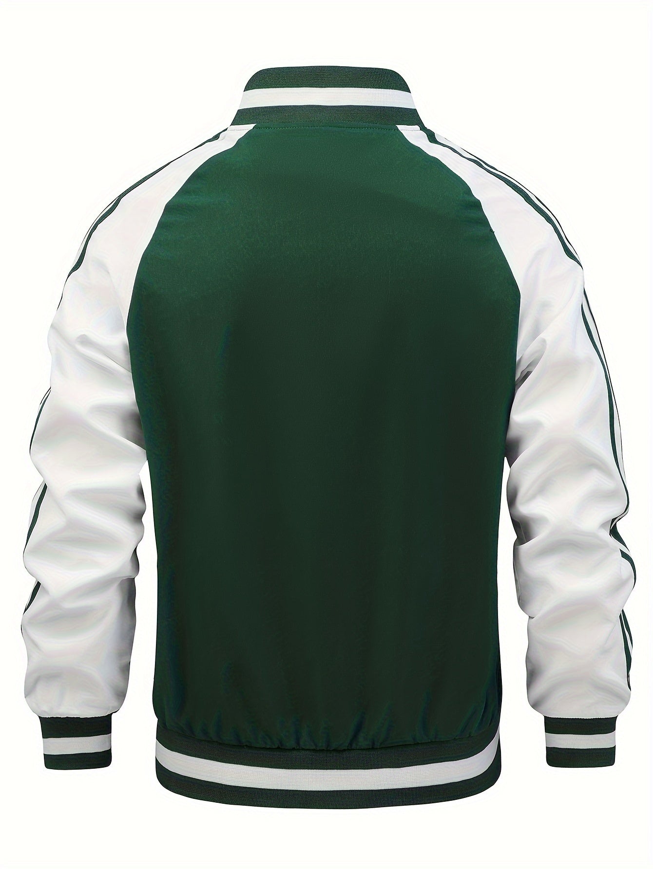 Gestreifte Sportjacke