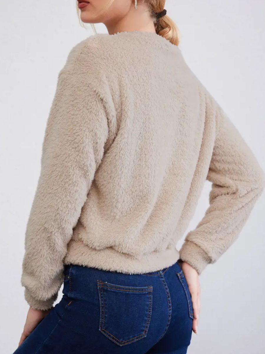 Flauschiger Pullover