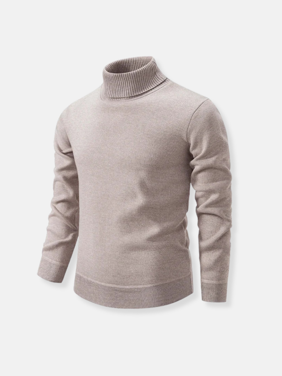 Silky Rollkragenpullover Aus 100% Wolle