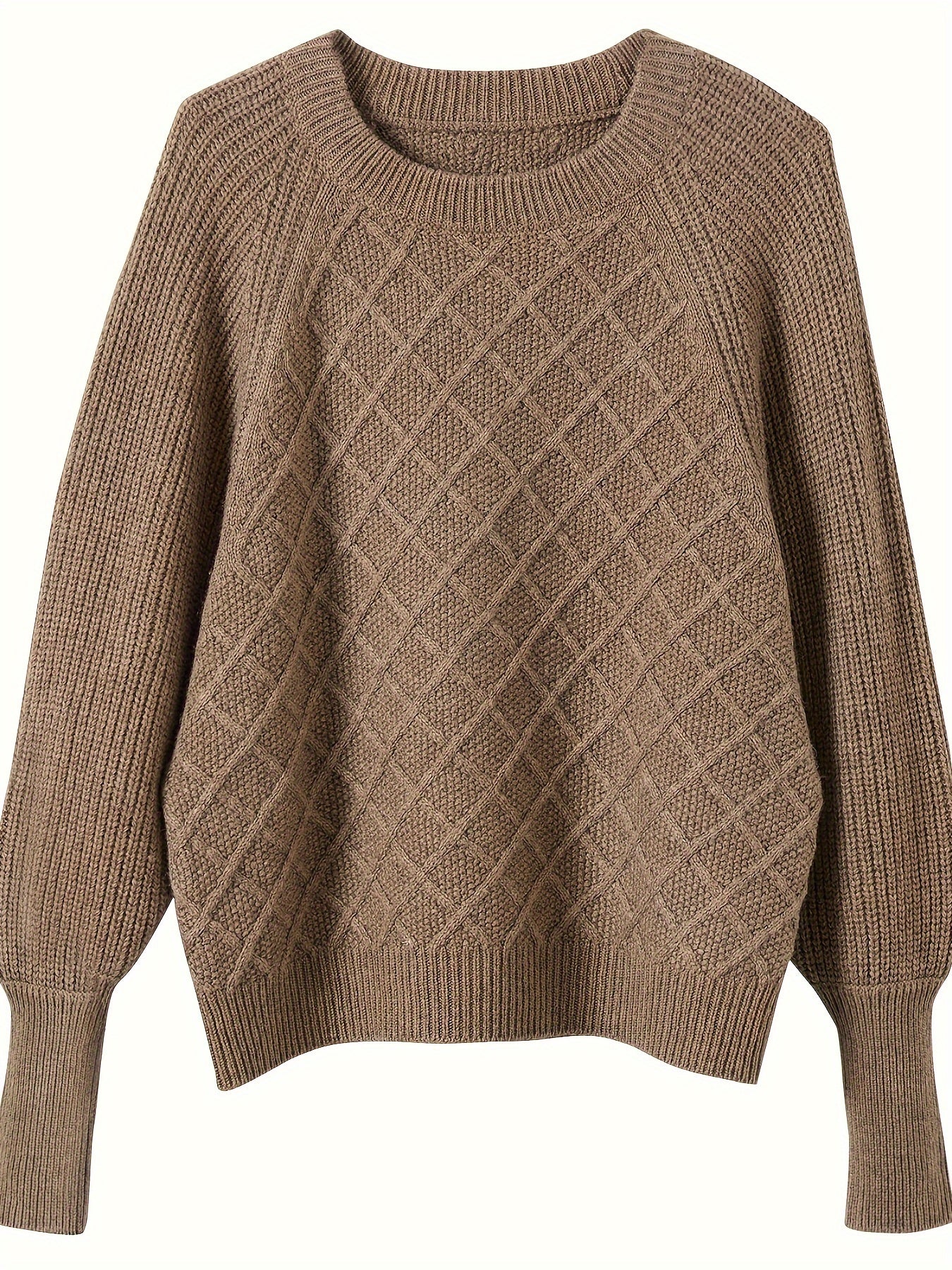 Eleganter Pullover mit Fledermausärmeln