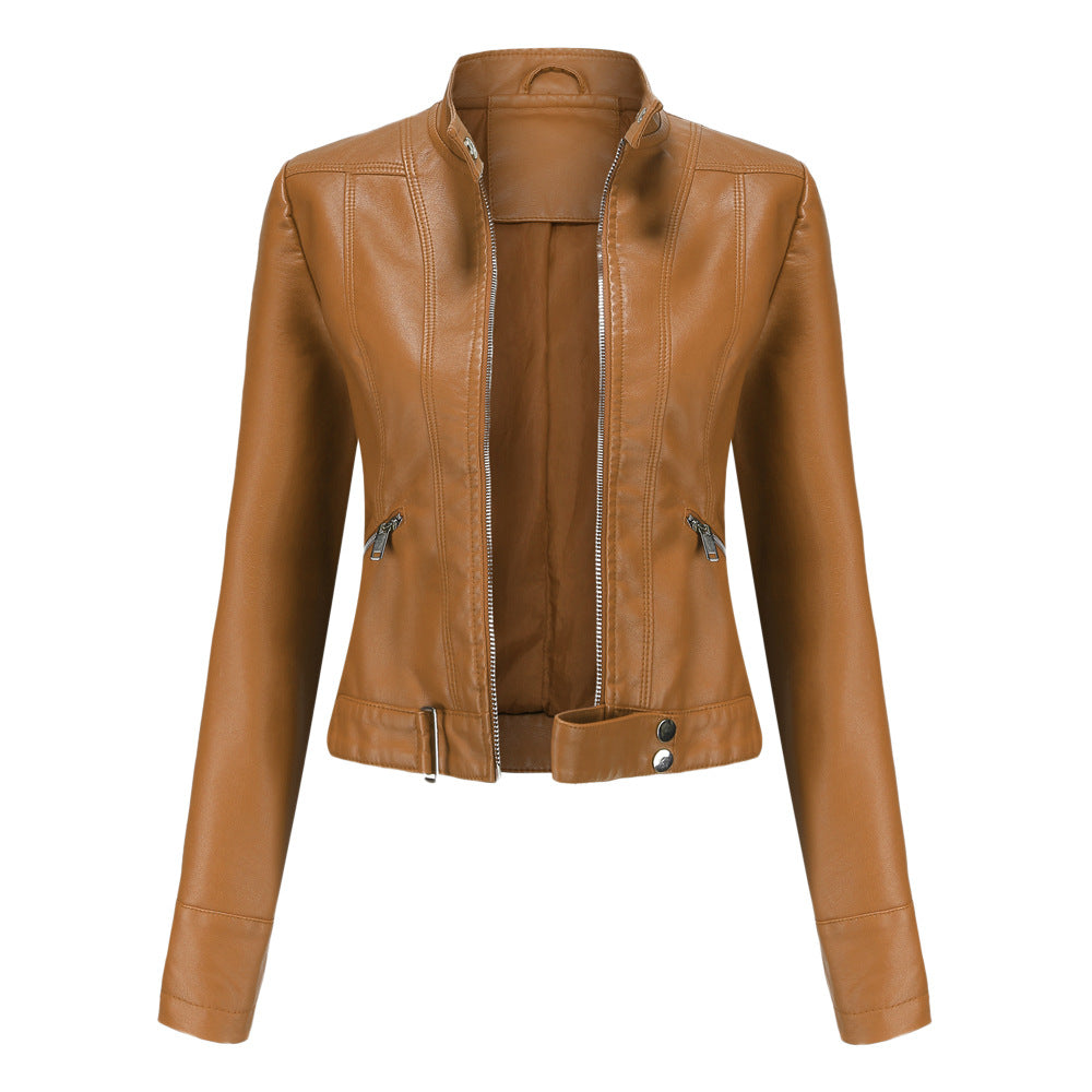 Elegante Lederjacke für Frauen