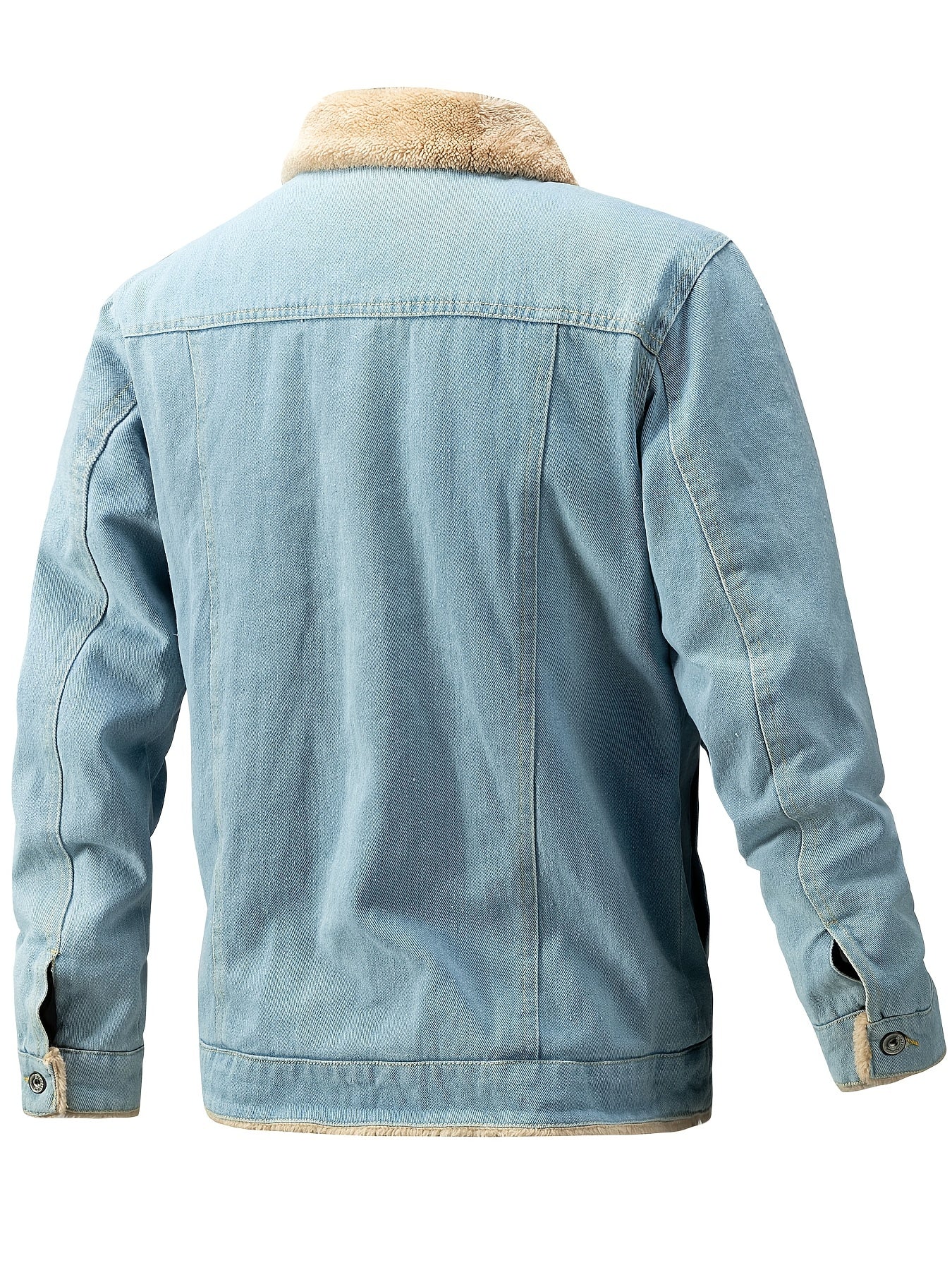 Fleece Jeans jacke