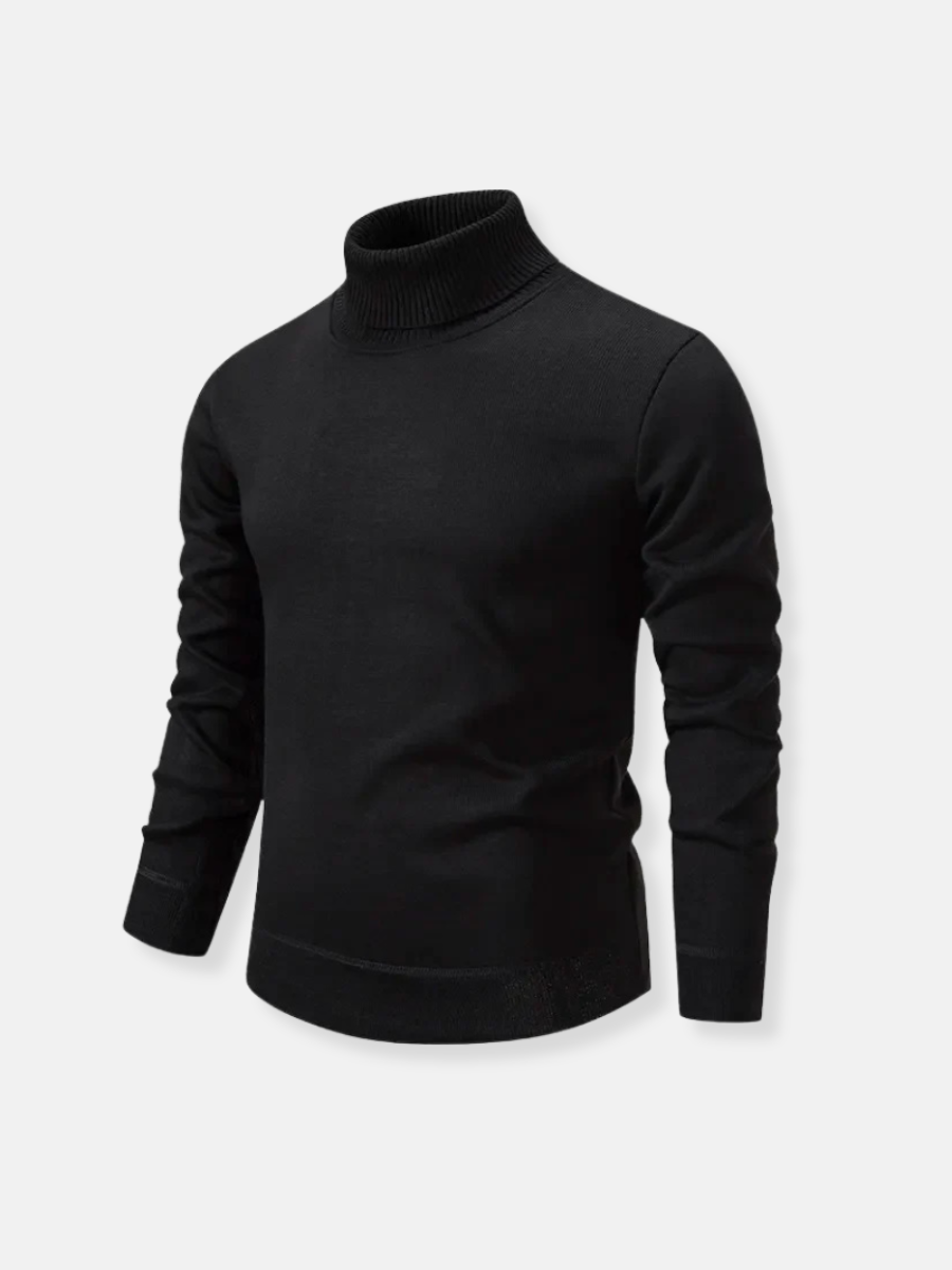 Silky Rollkragenpullover Aus 100% Wolle