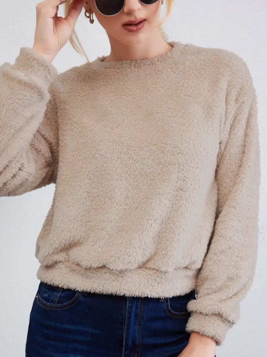 Flauschiger Pullover