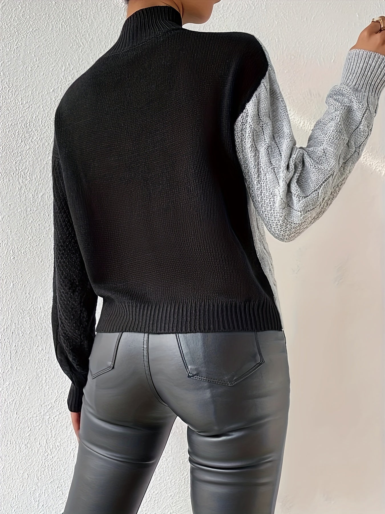 Stehkragenpullover für Damen