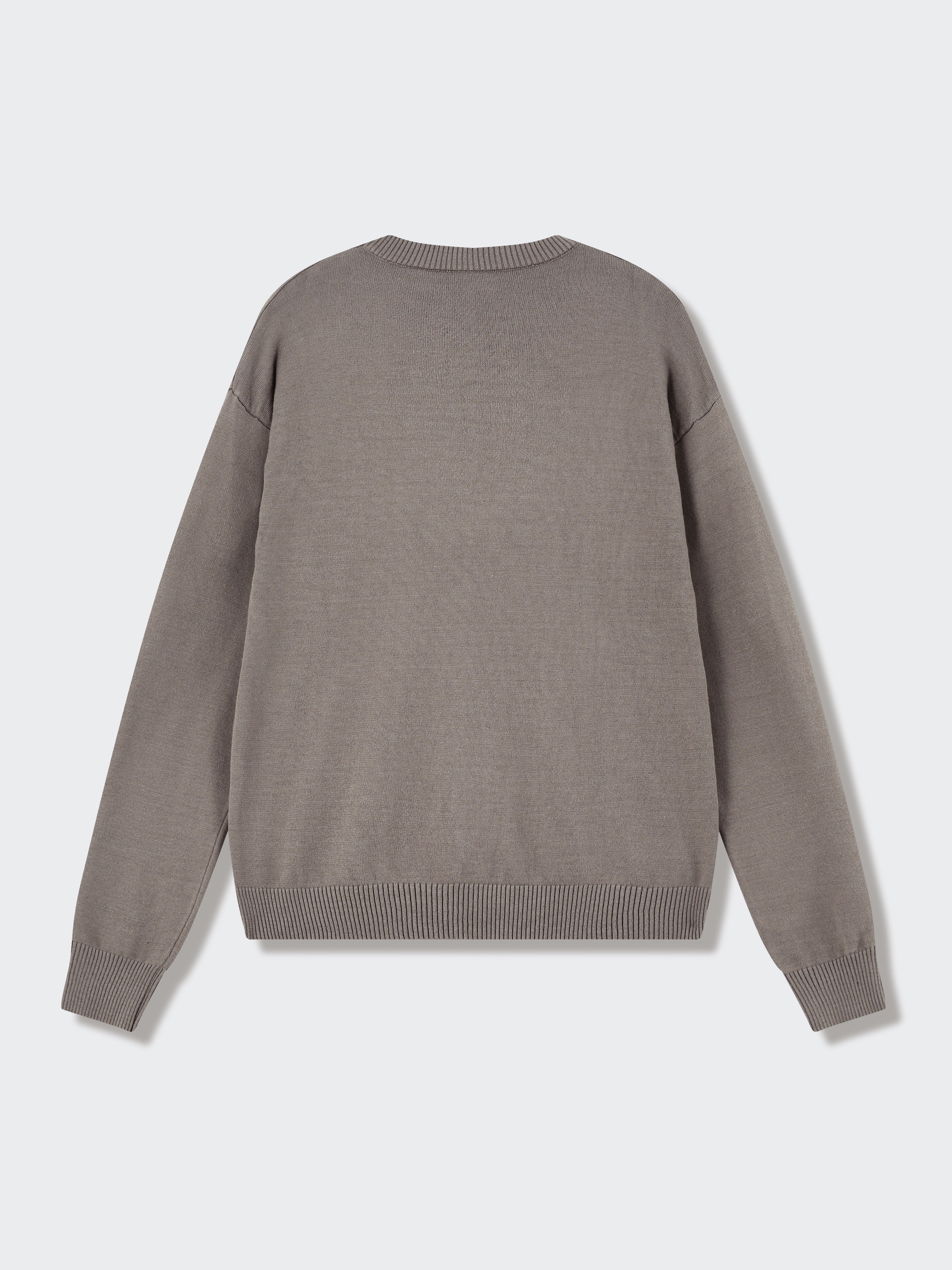 Lockerer Argyle Strickpullover