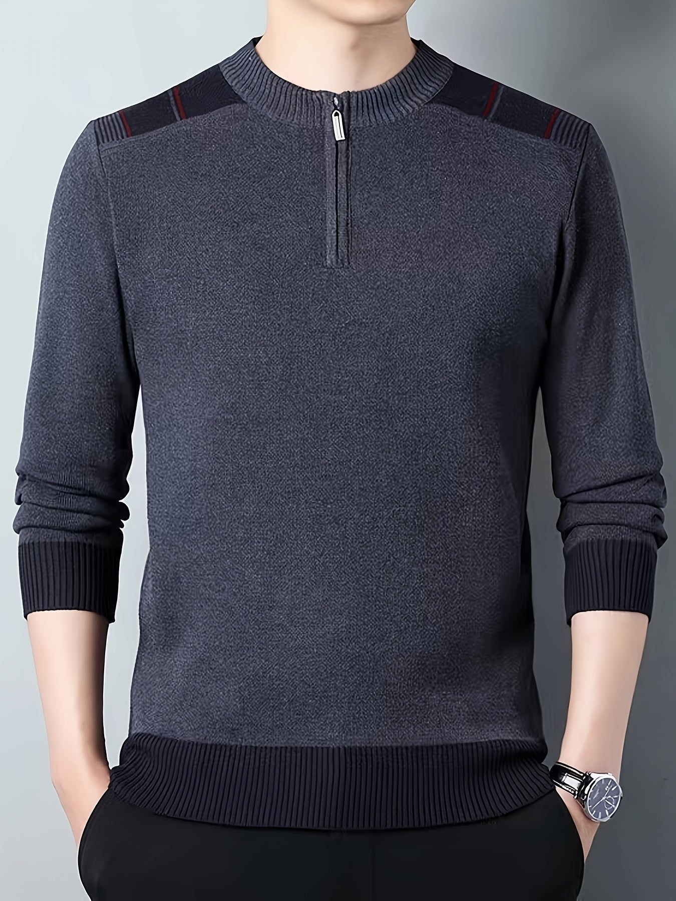 Lockerer Strickpullover für Herren