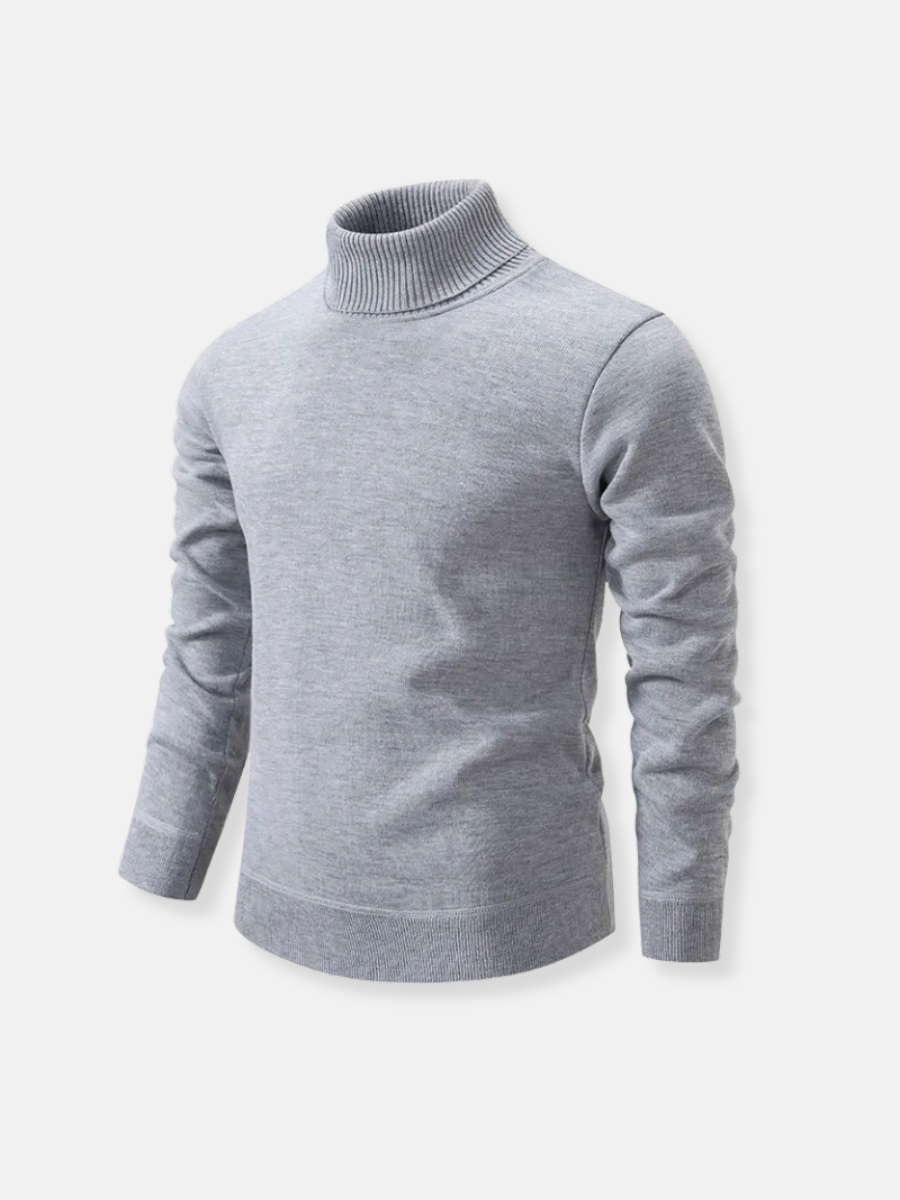 Silky Rollkragenpullover Aus 100% Wolle