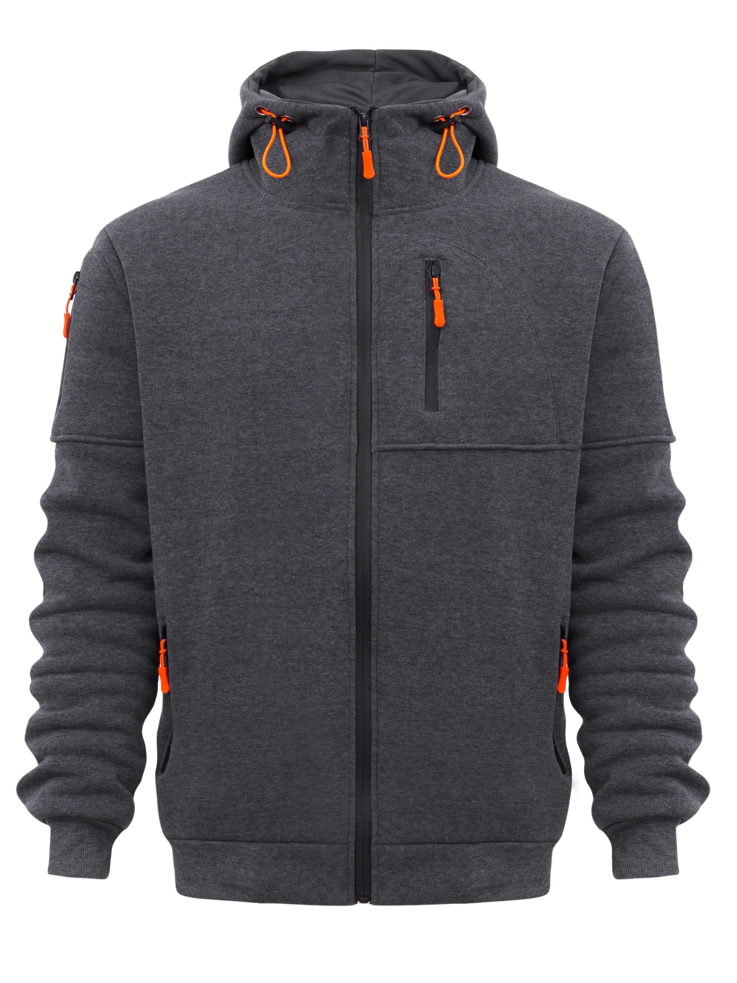 Lässiger Sport-Hoodie mit langen Ärmeln