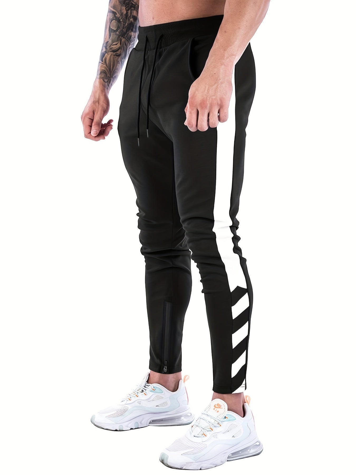 Lässige Sporthose mit Stretch Taille und Kordelzug