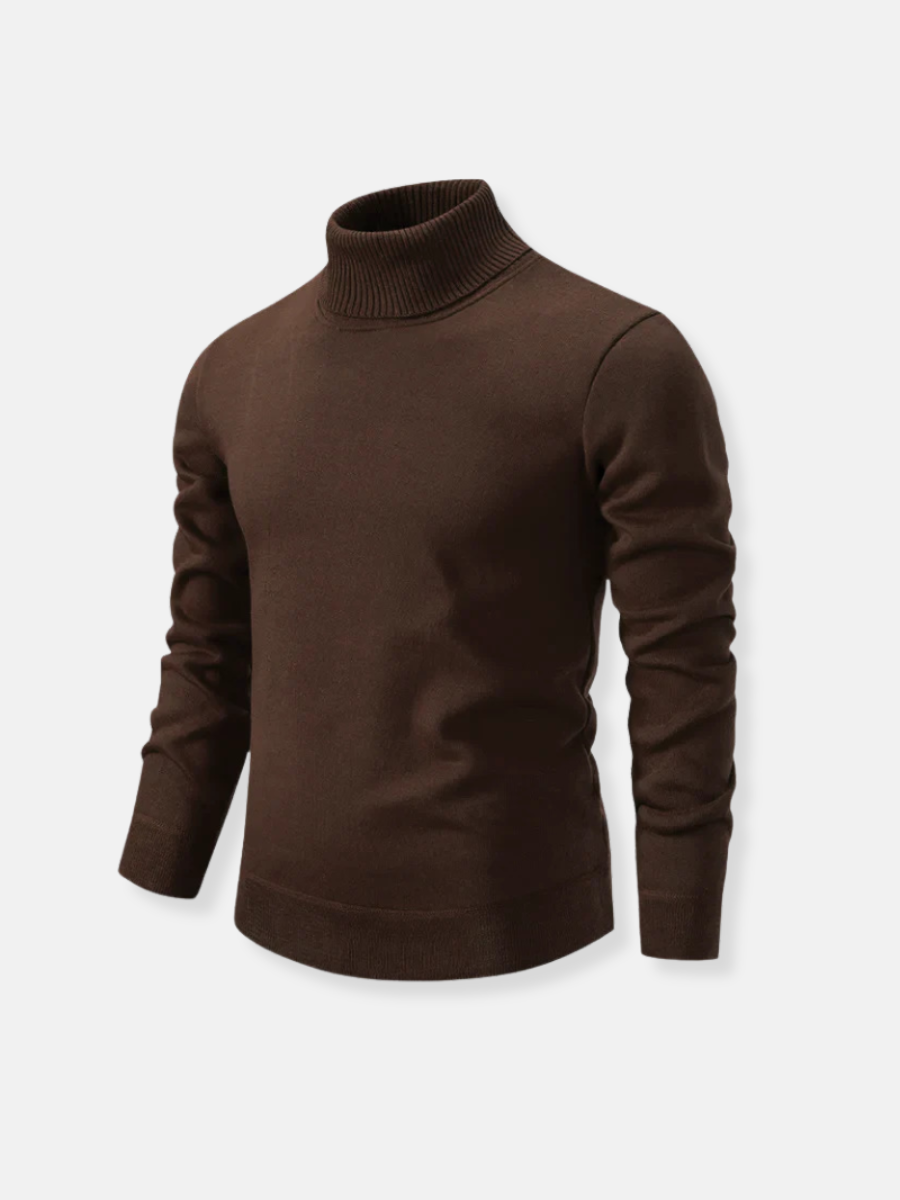 Silky Rollkragenpullover Aus 100% Wolle