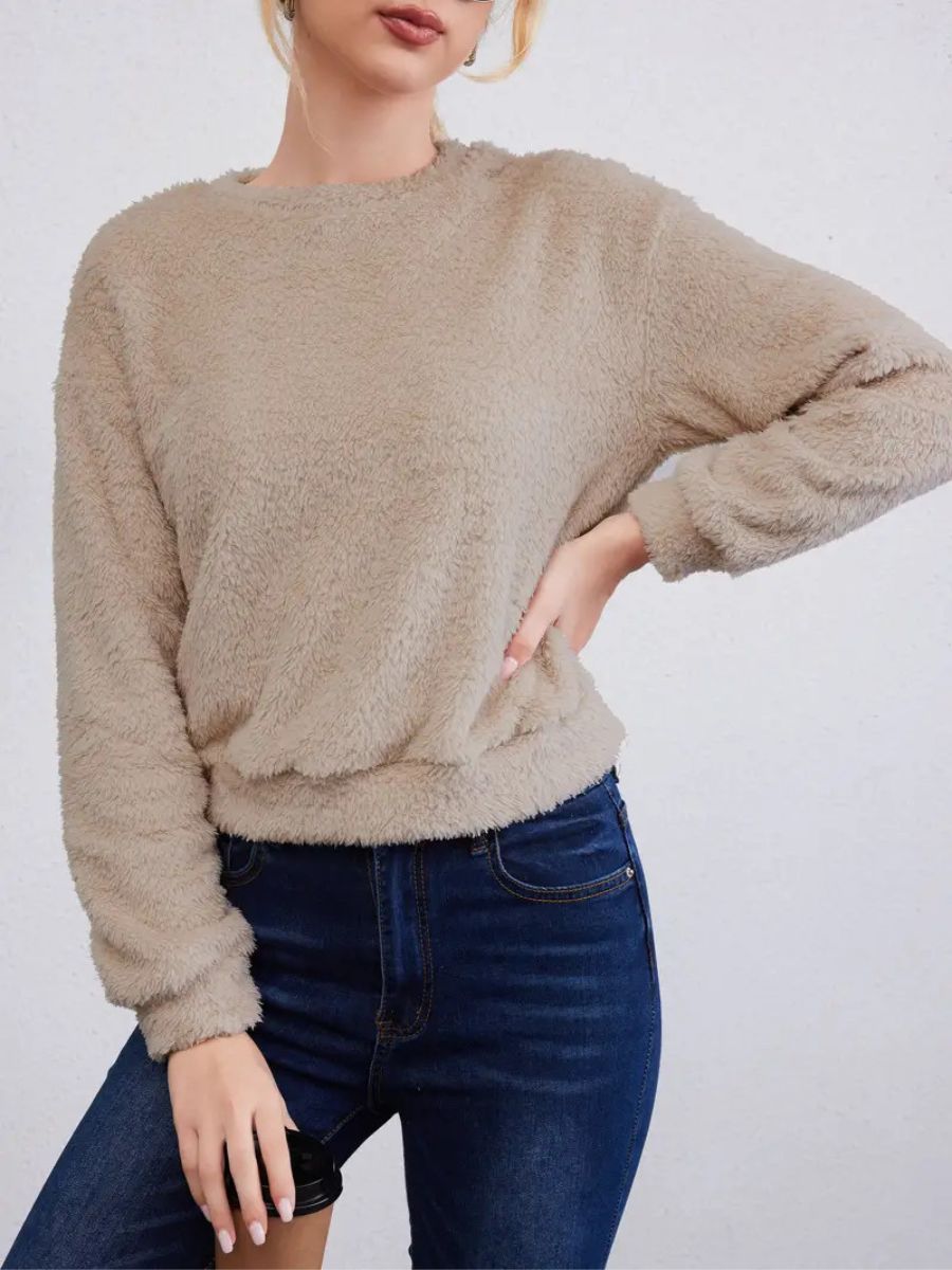 Flauschiger Pullover