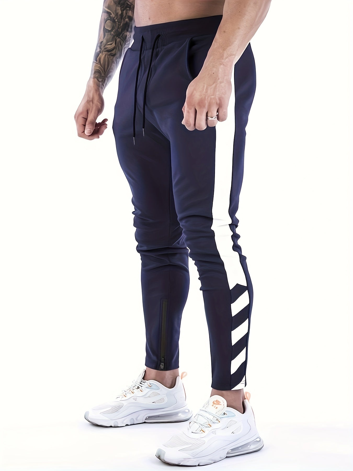 Lässige Sporthose mit Stretch Taille und Kordelzug