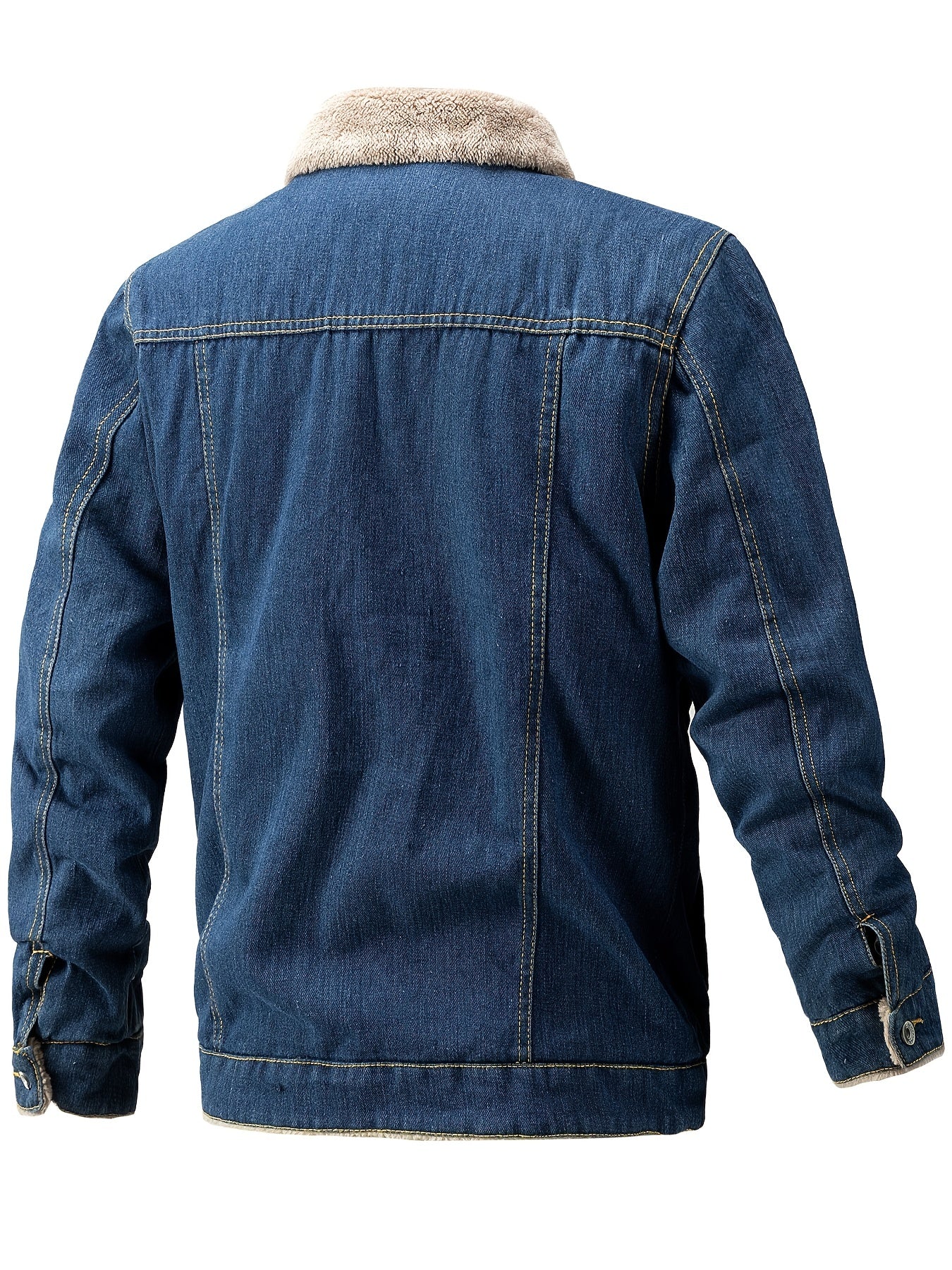 Fleece Jeans jacke