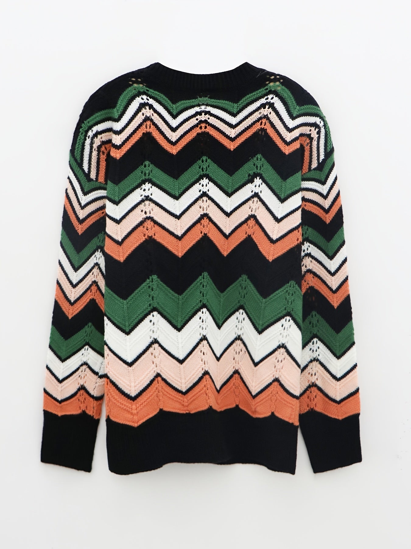 Pullover mit linearem Design