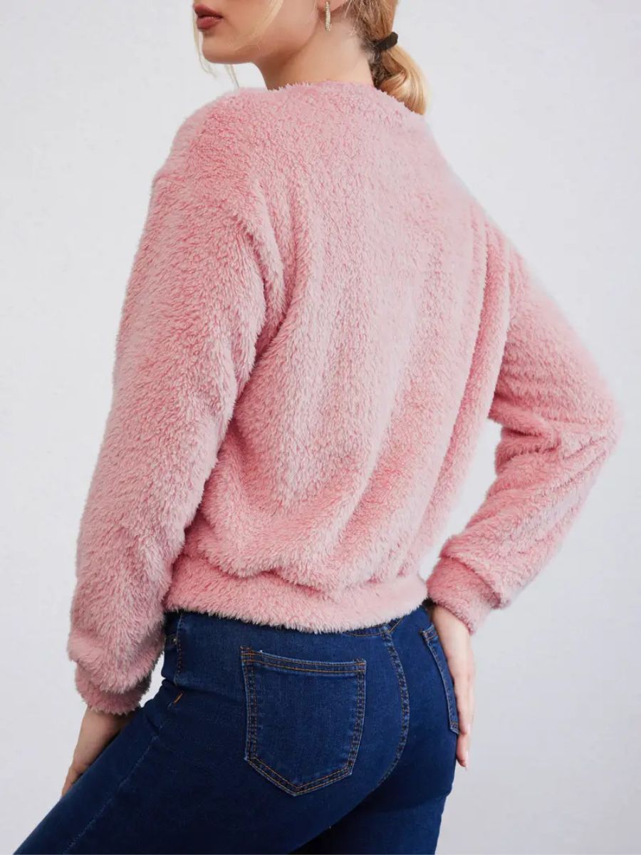 Flauschiger Pullover