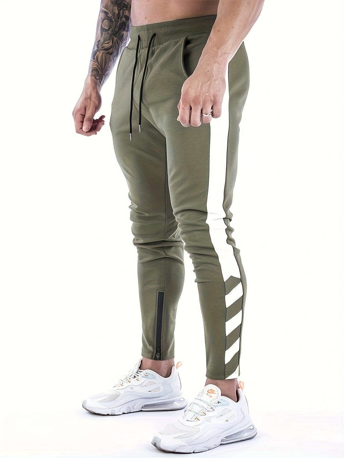 Lässige Sporthose mit Stretch Taille und Kordelzug