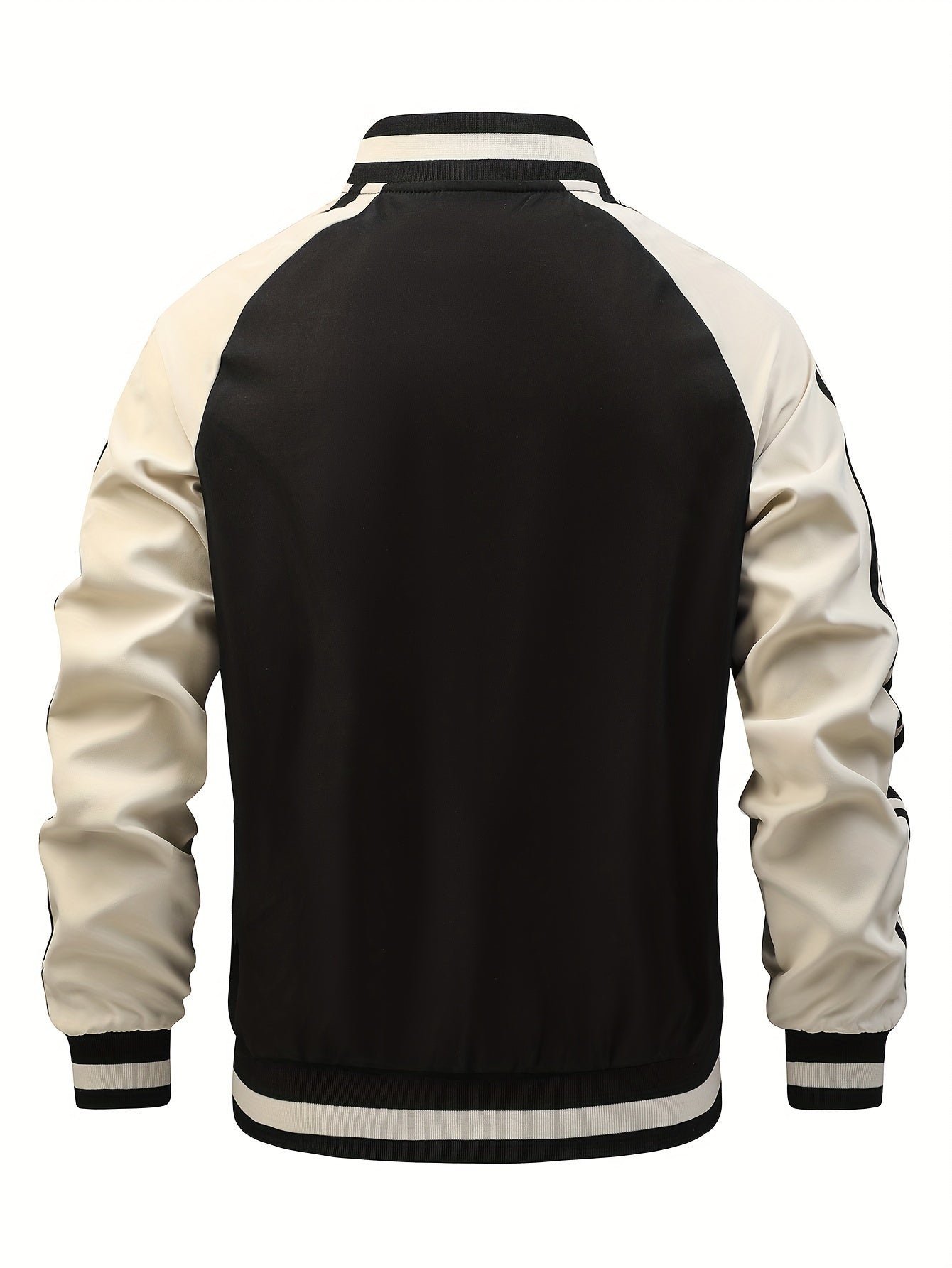 Gestreifte Sportjacke