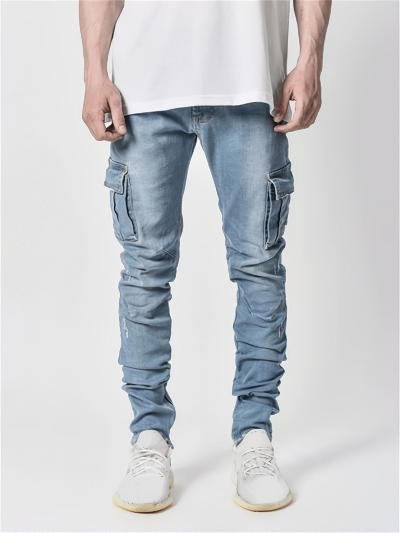 Slim Jeans mit hohem Stretchanteil