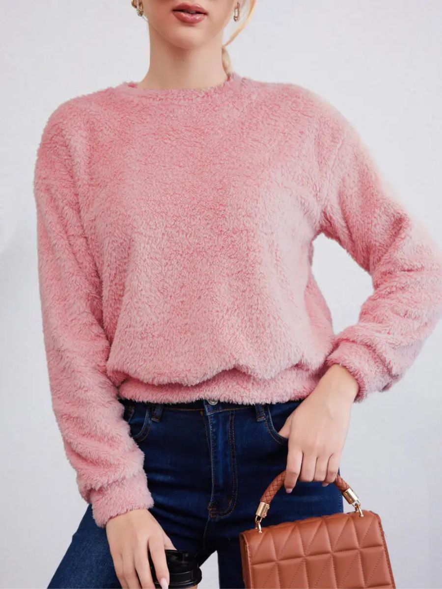 Flauschiger Pullover