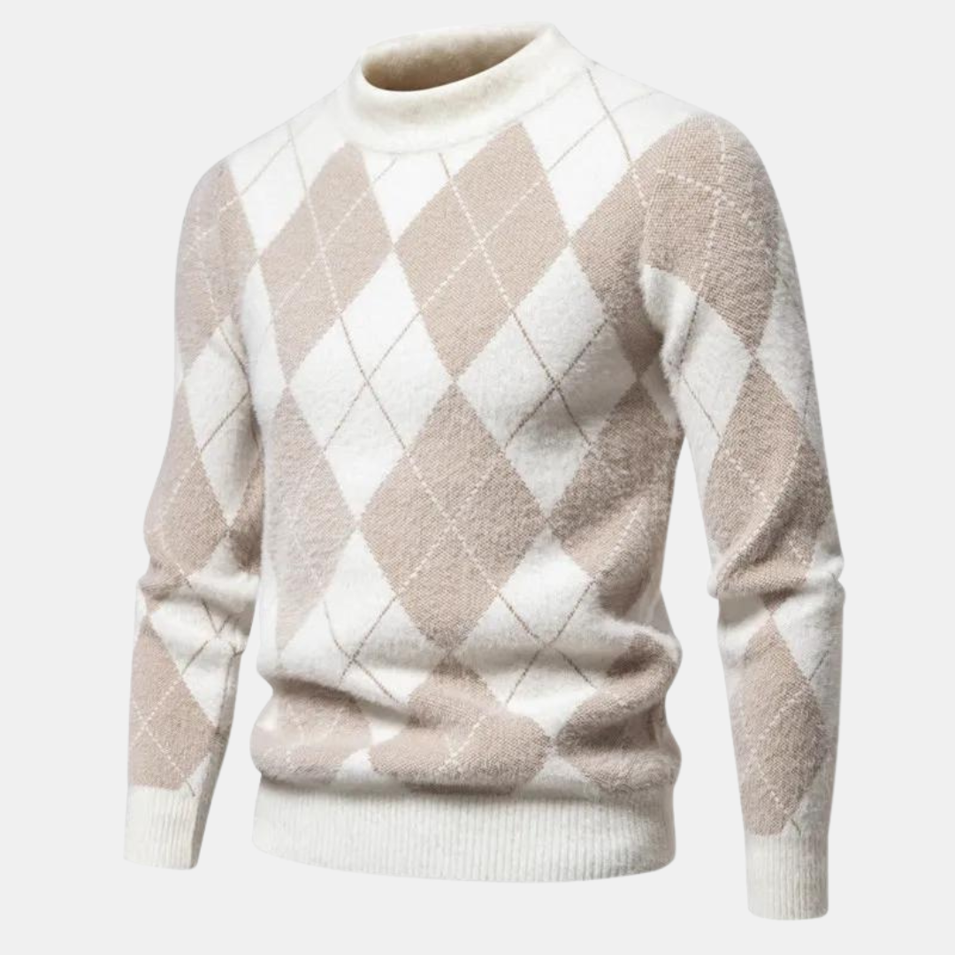 Bequemer Herren-Strickpullover