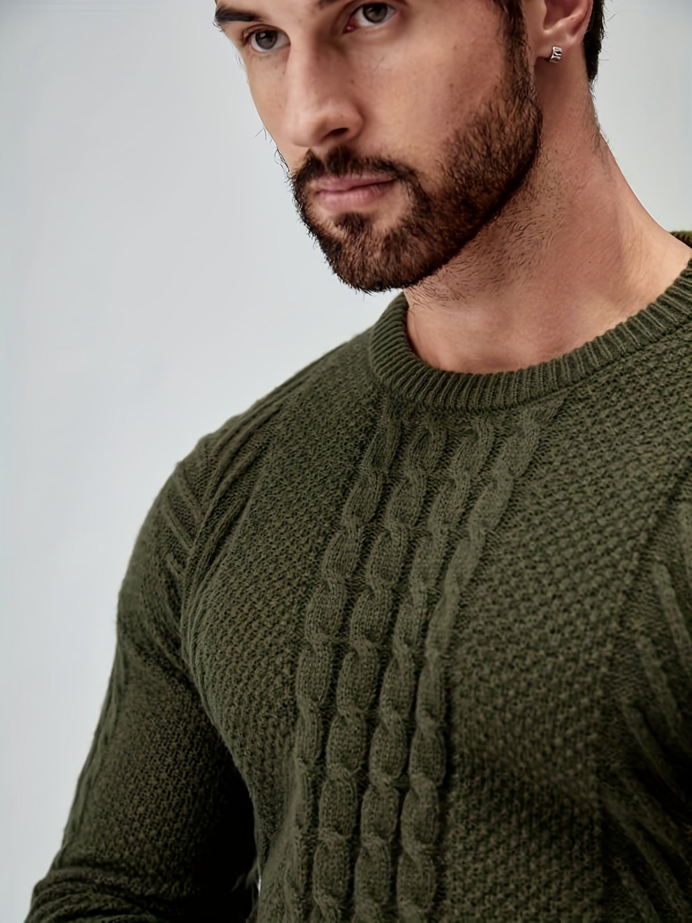 High Stretch Strickpullover für Herren