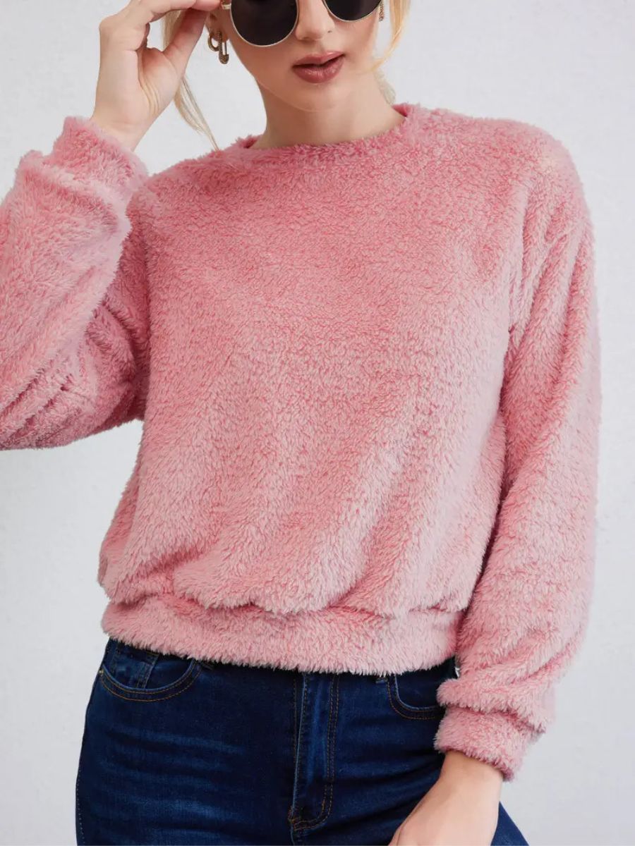 Flauschiger Pullover