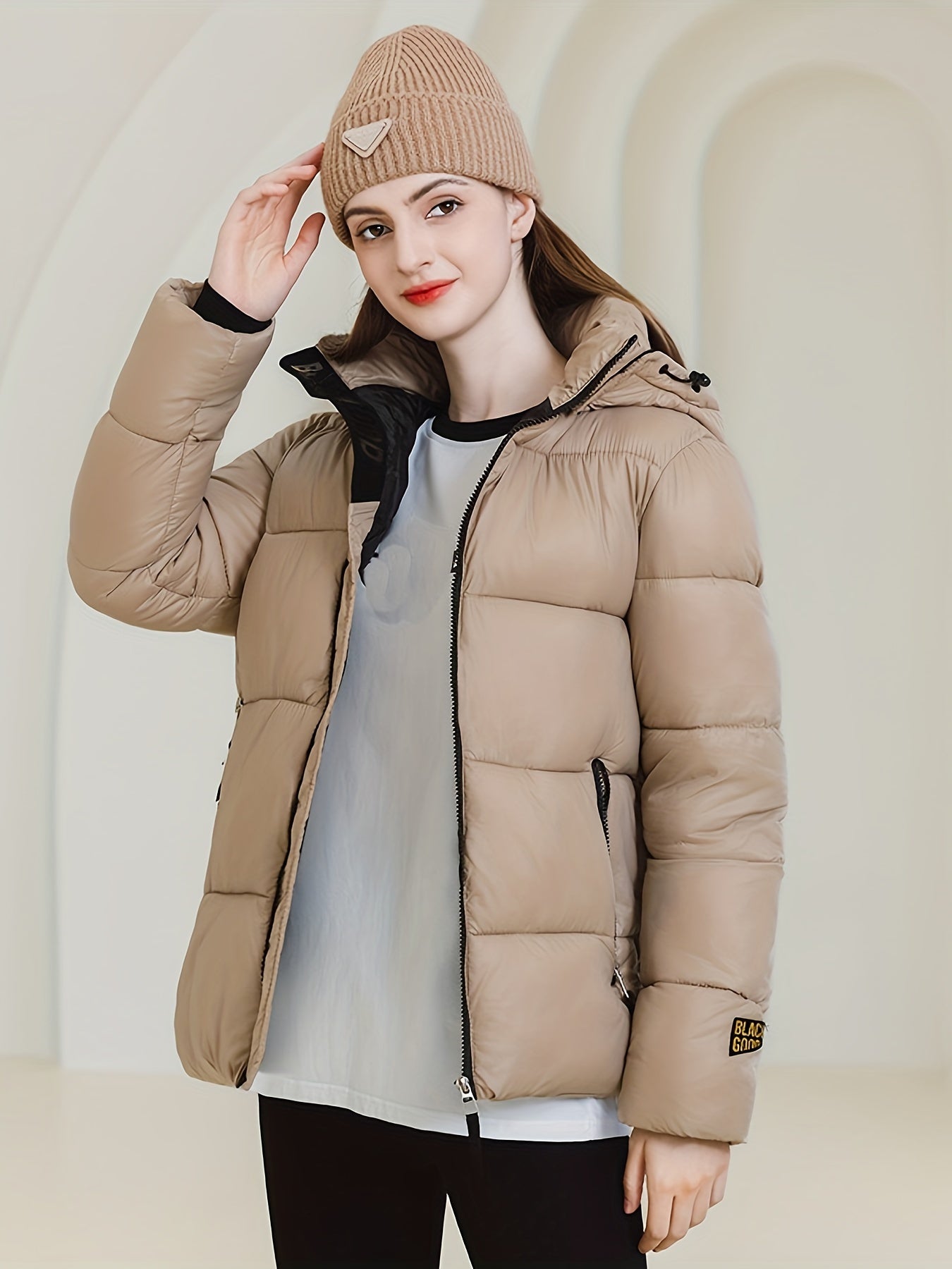 Winter wattierte Jacke für Damen