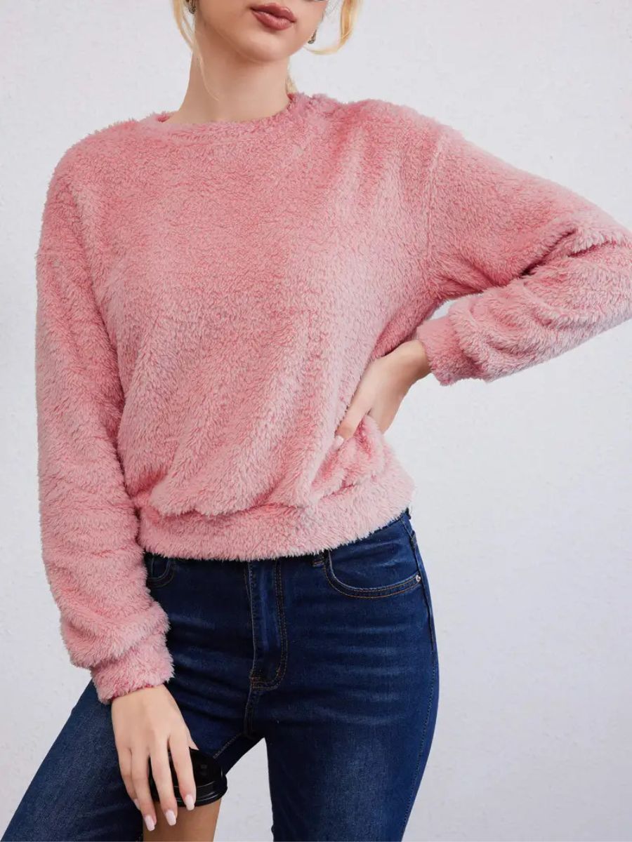 Flauschiger Pullover