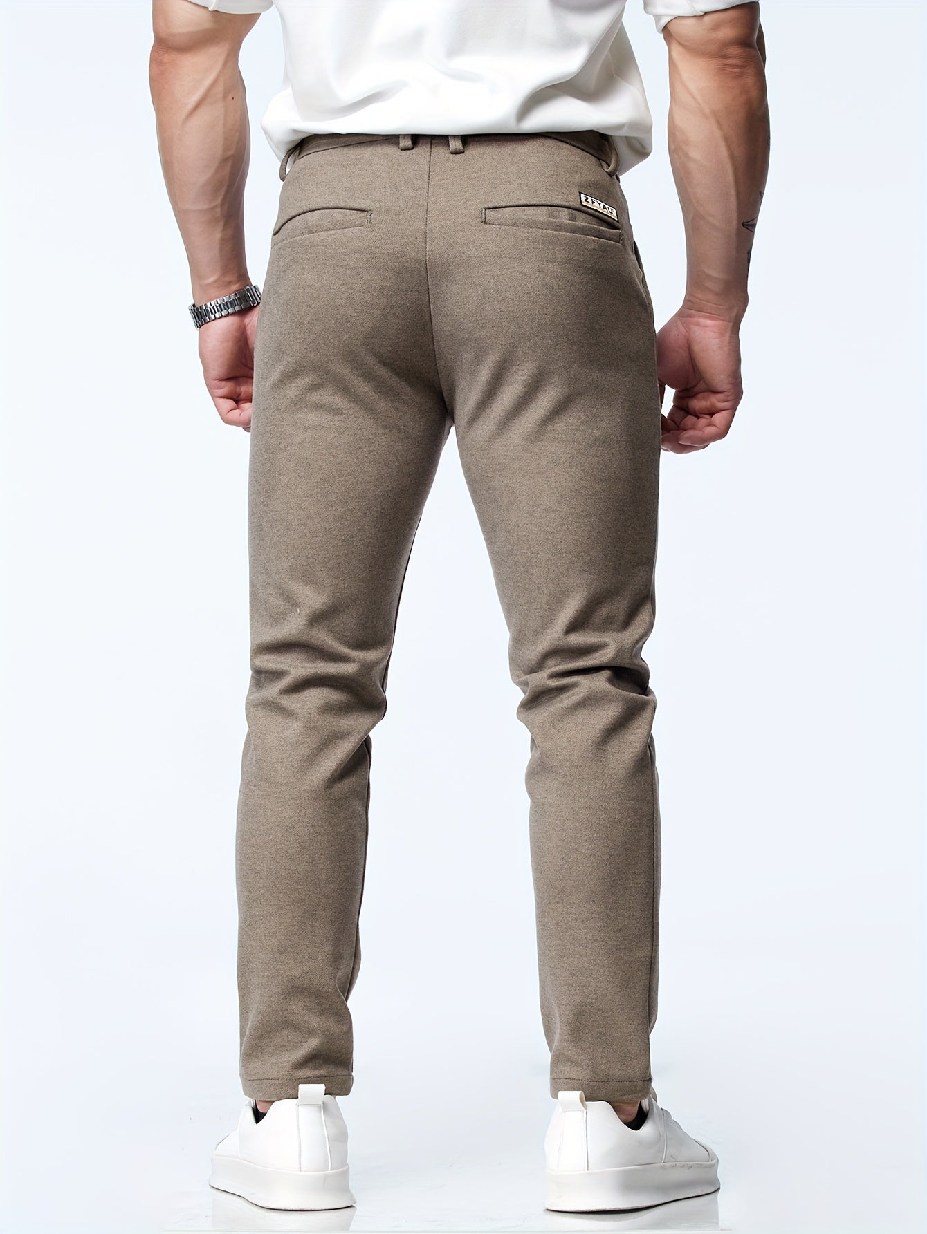 Herren Lässige Stretch Straight Hose