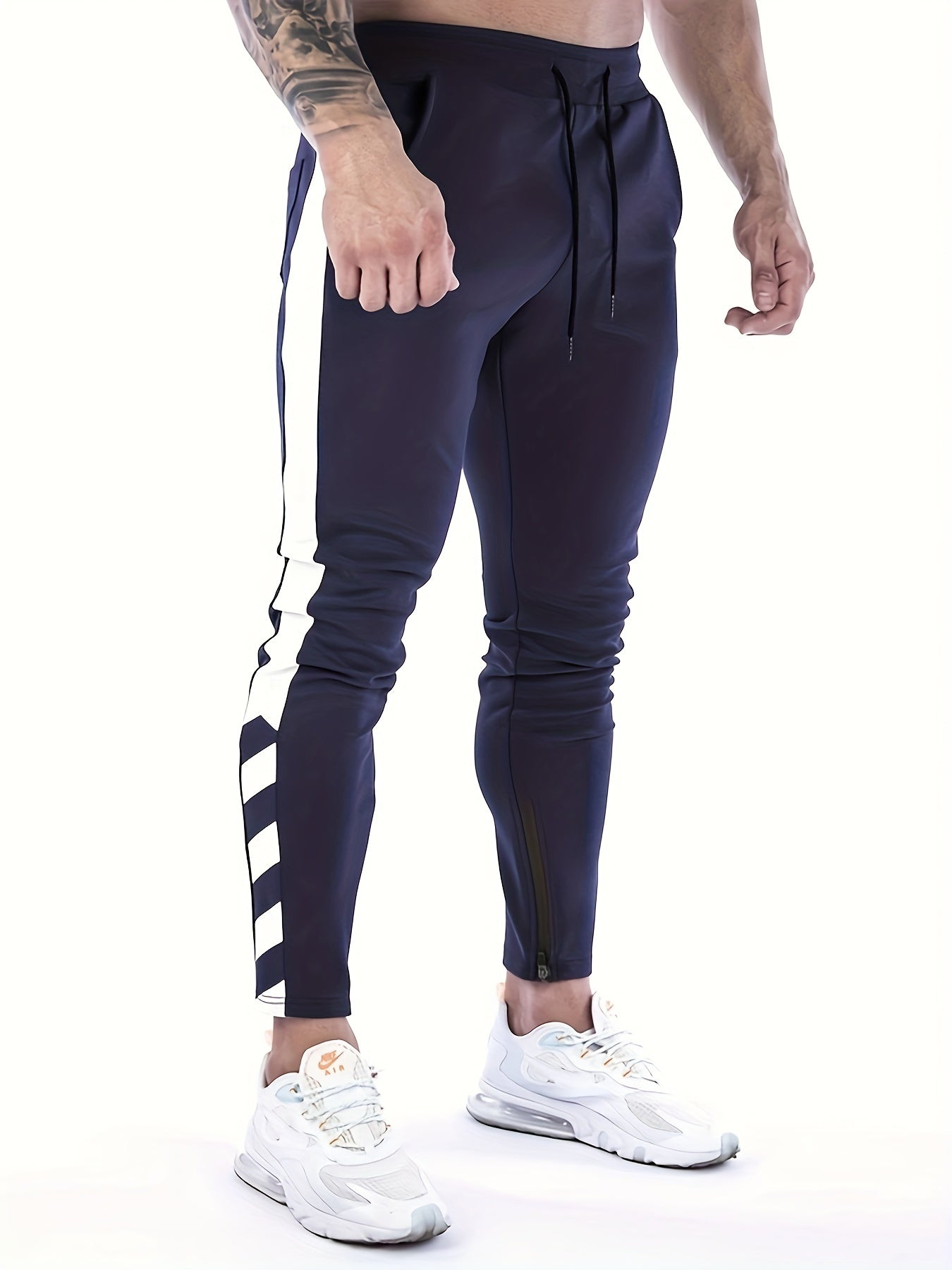 Lässige Sporthose mit Stretch Taille und Kordelzug