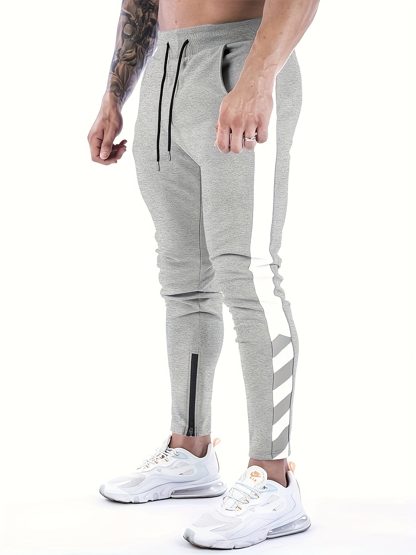 Lässige Sporthose mit Stretch Taille und Kordelzug