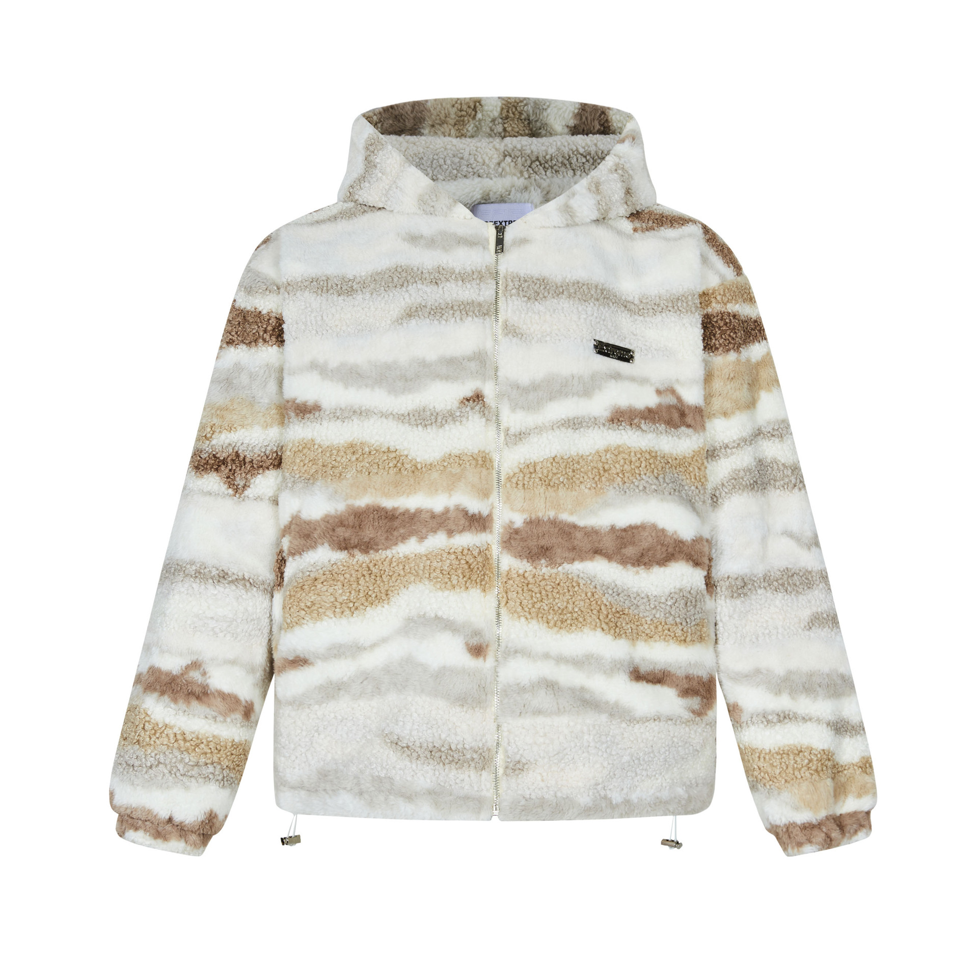 Flauschige Tigerjacke