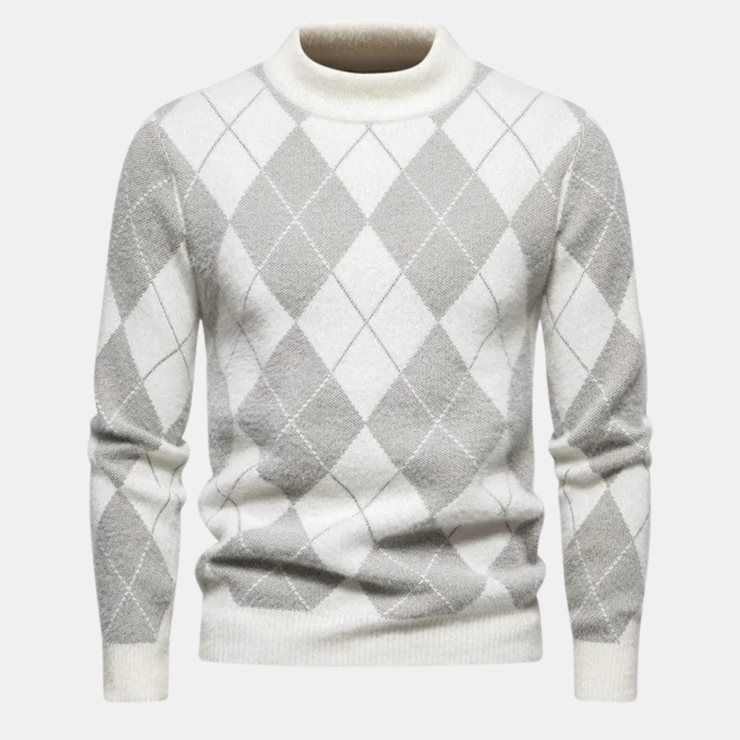 Bequemer Herren-Strickpullover