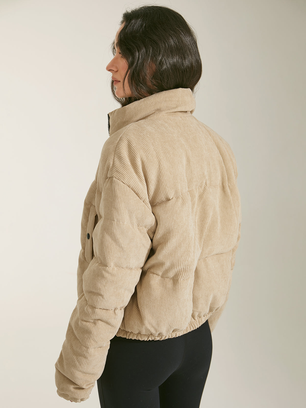 Beige Jacke für Damen