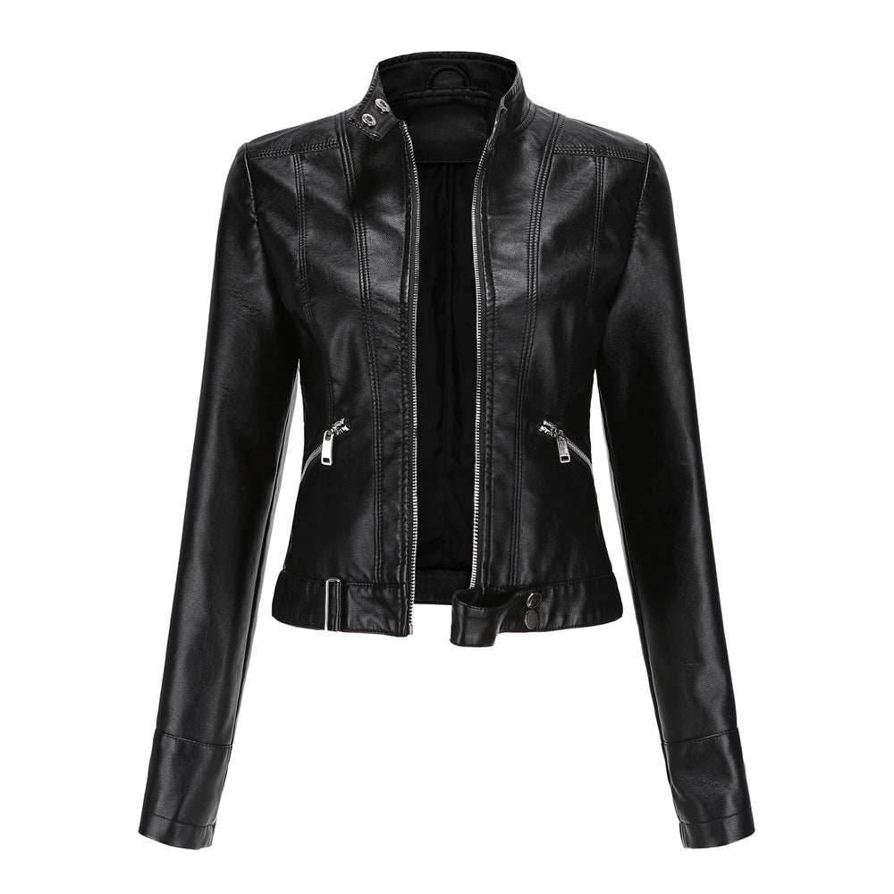 Elegante Lederjacke für Frauen