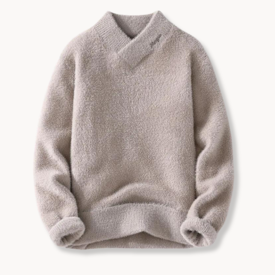 Teddy Fleece Pullover für Herren